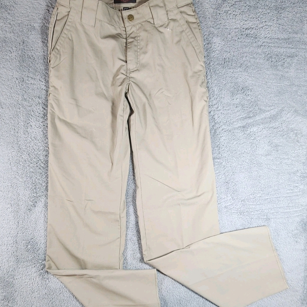 Tru-Spec Women’s Tactical Cargo Pants Size 2 Khaki Ripstop Straight Leg NEW